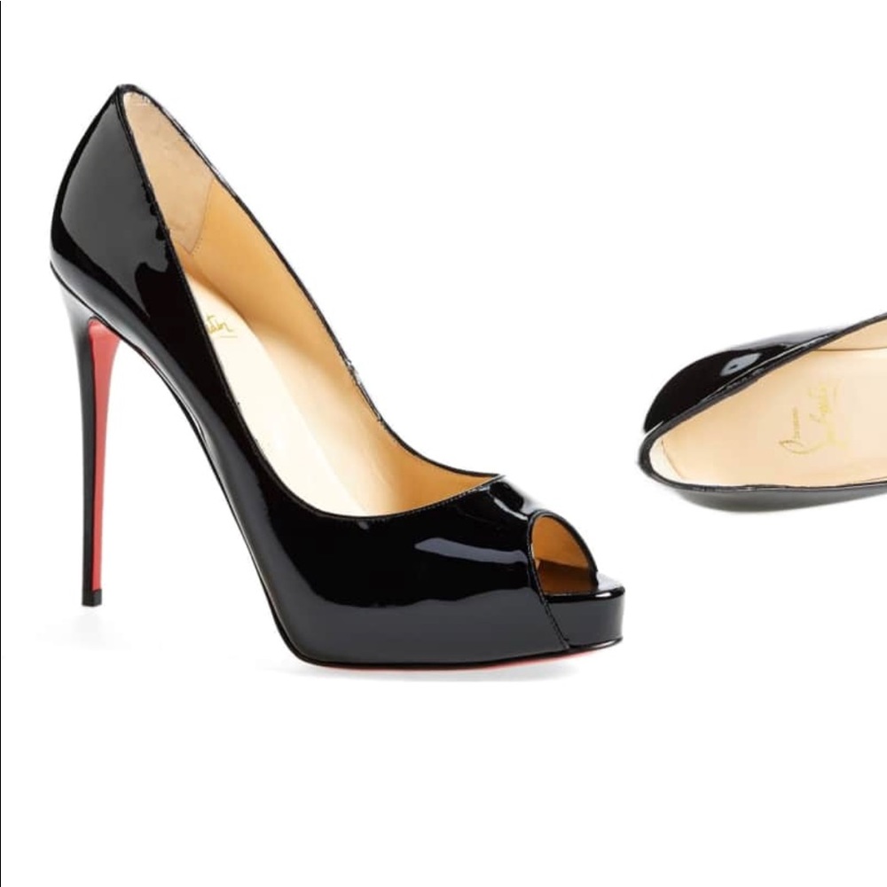 Christian Louboutin Prive Open Toe Pump
